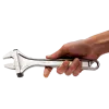 Chave ajustável de 6 com porca lateral cromada
