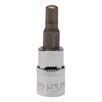 Chave de caixa com ponta sextavada 1/4 - 1/8