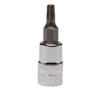 Chave de caixa com ponta Torx 1/4- T8