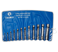 Chave de caixa dupla 6X6 conjunto 6X7-30-32, carteira com 12 pcs