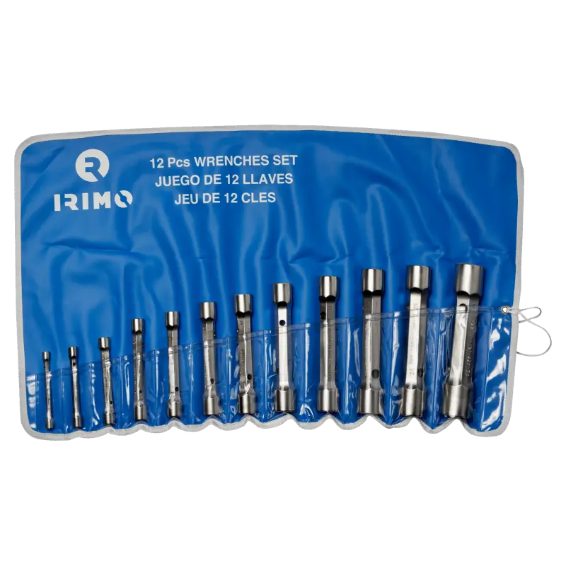 Chave de caixa dupla 6X6 conjunto 6X7-30-32, carteira com 12 pcs Chave de caixa dupla 6X6 conjunto 6X7-30-32, carteira com 12 pcs