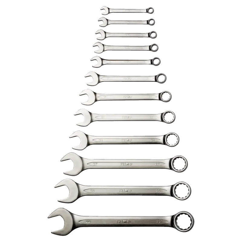 Conjunto de chaves de bocas combinadas 10-32, 12 Pcs, clip Conjunto de chaves de bocas combinadas 10-32, 12 Pcs, clip