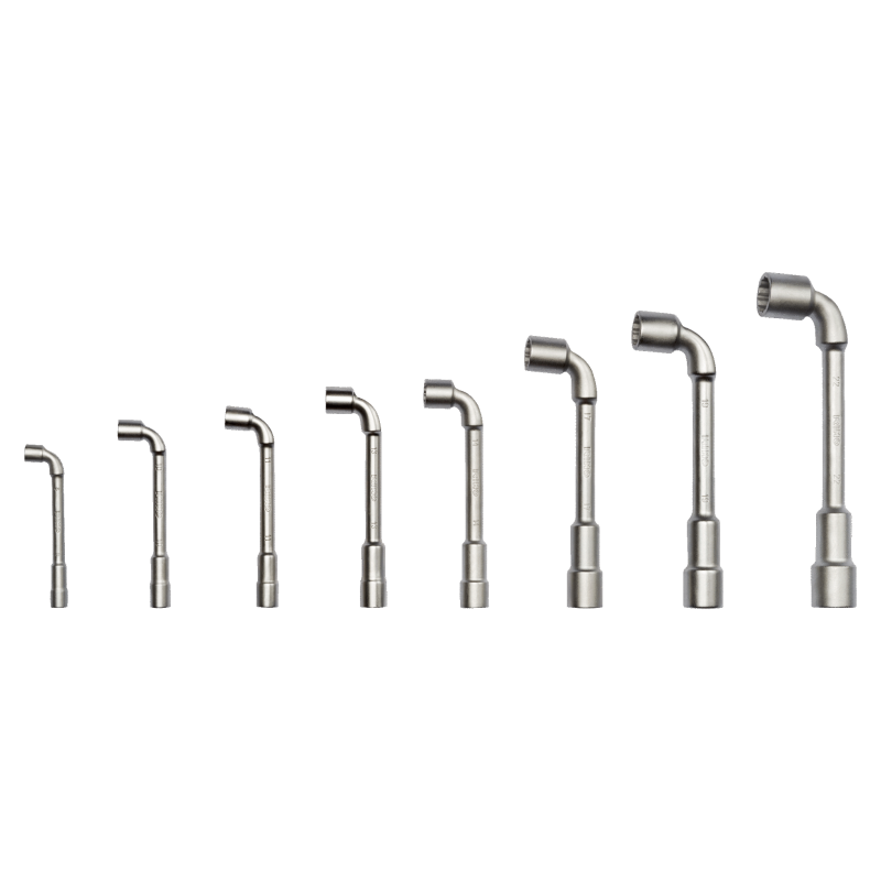 Conjunto de chaves de caixa de tubo aberto 6X12, 8 pcs em carteira Conjunto de chaves de caixa de tubo aberto 6X12, 8 pcs em carteira