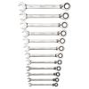Conjunto de chaves de roquete combinadas, suporte 12 Pcs Conjunto de chaves de roquete combinadas, suporte 12 Pcs