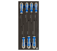 Inserções de espuma 1/3 com chaves de parafusos Torx - 7 pcs