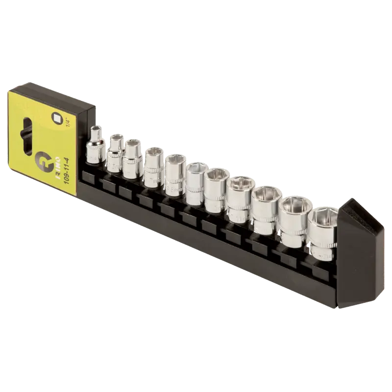 Conjunto de 11 peças de roquete de 1/4 Conjunto de 11 peças de roquete de 1/4