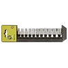 Conjunto de 11 peças de roquete de 1/4 Conjunto de 11 peças de roquete de 1/4