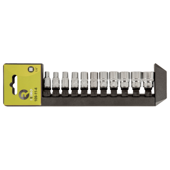 Conjunto de 11 peças de roquete de 1/4 Conjunto de 11 peças de roquete de 1/4