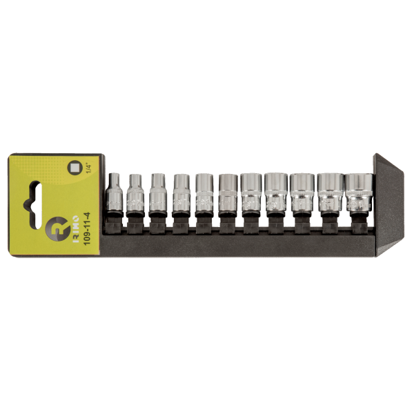 Conjunto de 11 peças de roquete de 1/4 Conjunto de 11 peças de roquete de 1/4