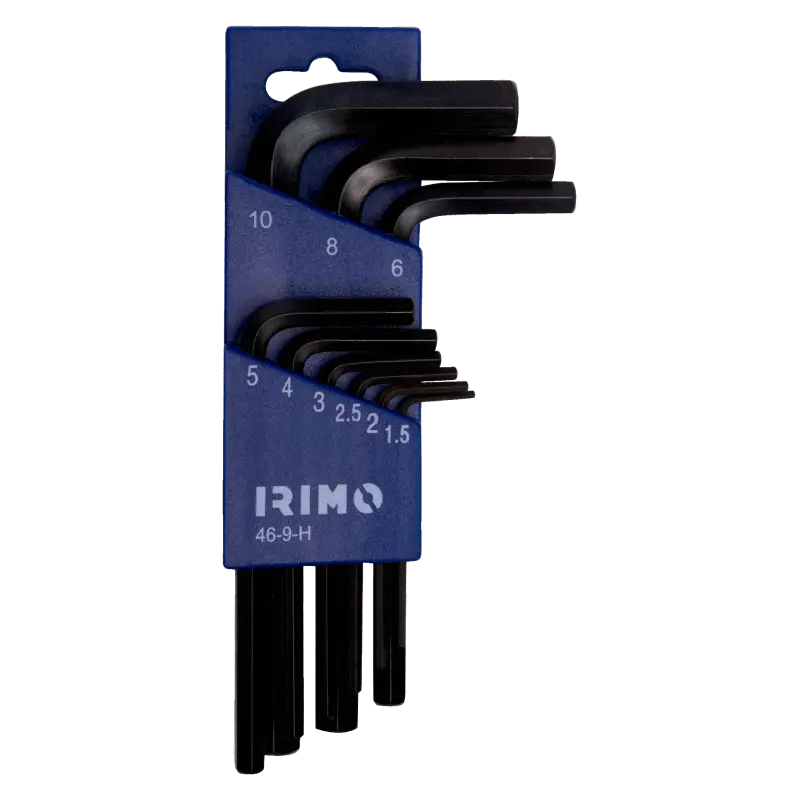 Suporte para chaves sextavadas, conjunto de 9 Pcs 1,5-10 mm