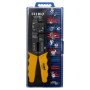 Conjunto de alicates de cravar para terminais isolados, 61 pcs