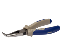 Alicate de pontas de 160 mm com pegas em bimaterial dobrado
