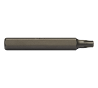 10 mm Ponta Torx inviolável TR55, 75 mm