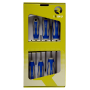 Conjunto de chaves de parafusos 6 Pcs, T10;T15;T20;T25;T27;T30
