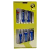 Conjunto de chaves de parafusos 6 Pcs, de fendas 3-4-5.5; Ph1-Ph2; Verificador de corrente 3X60 Conjunto de chaves de parafusos 6 Pcs, de fendas 3-4-5.5; Ph1-Ph2; Verificador de corrente 3X60