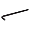Chave torx em L inviolável com acabamento preto TR27 Chave torx em L inviolável com acabamento preto TR27