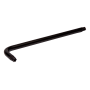Chave torx em L inviolável com acabamento preto TR15