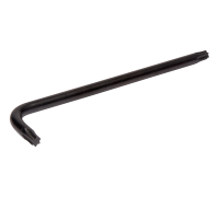 Chave torx em L com acabamento preto T6X75