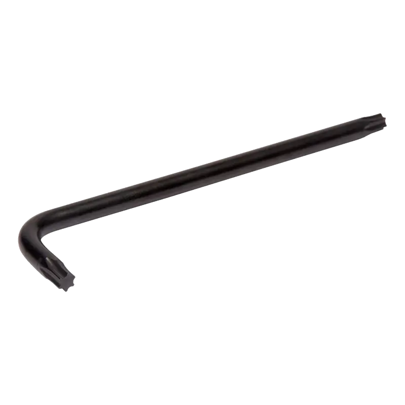 Chave torx em L com acabamento preto T7X80 Chave torx em L com acabamento preto T7X80