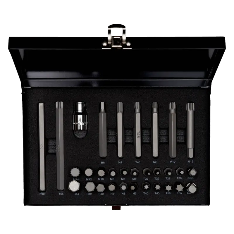 Conjunto de pontas 31 Pcs, chave de 10 mm Conjunto de pontas 31 Pcs, chave de 10 mm
