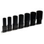 Conjunto de chaves de caixa de impacto profundas de 1/2, 7 Pcs