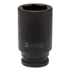 Chave de impacto de 3/4 sextavada profunda 27 mm Chave de impacto de 3/4 sextavada profunda 27 mm