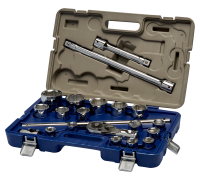 Conjunto de chaves de caixa 3/4 sextavadas 21 pcs 19-50 mm