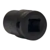 Chave de impacto de 3/8 sextavada 19 mm Chave de impacto de 3/8 sextavada 19 mm