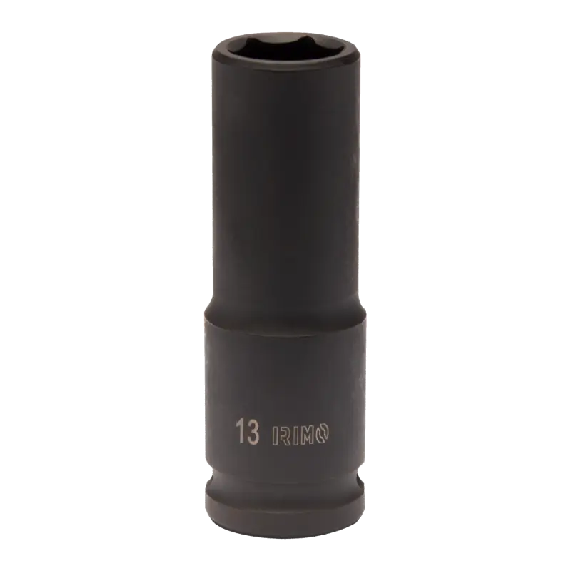 Chave de impacto de 3/8 sextavada profunda 13 mm Chave de impacto de 3/8 sextavada profunda 13 mm