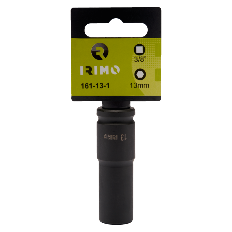 Chave de impacto de 3/8 sextavada profunda 17 mm Chave de impacto de 3/8 sextavada profunda 17 mm