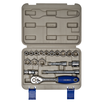 Conjunto de chaves de caixa 3/8 18 pcs 7-22 mm