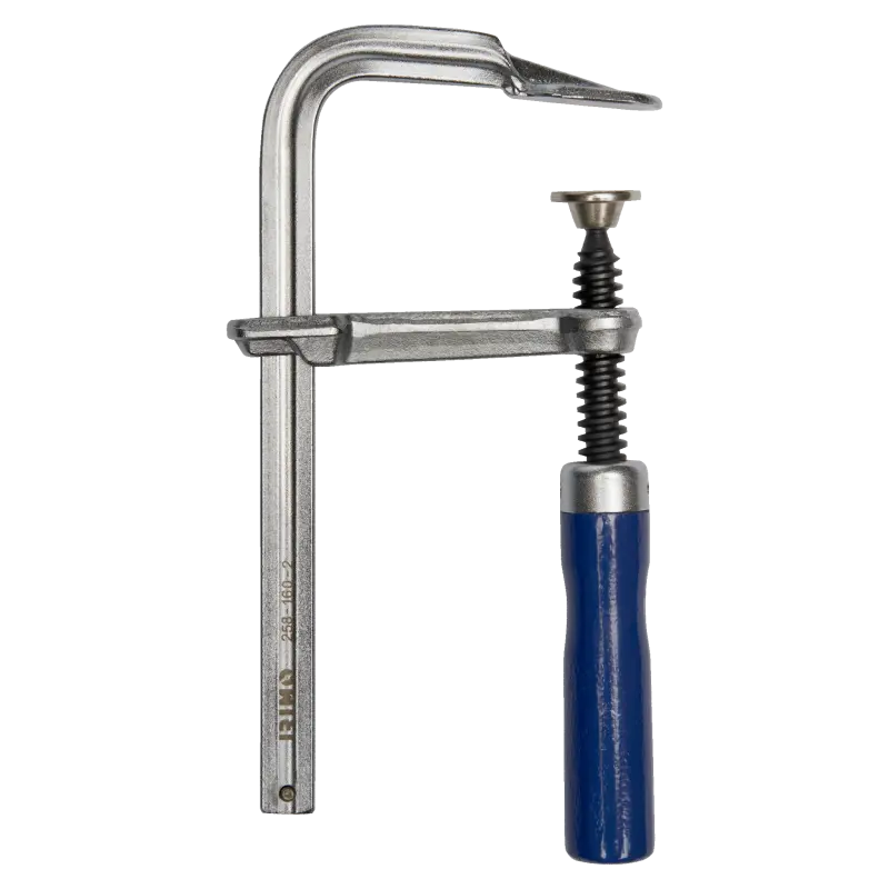 Grampo tipo F profissional 120 X 60 mm Grampo tipo F profissional 120 X 60 mm