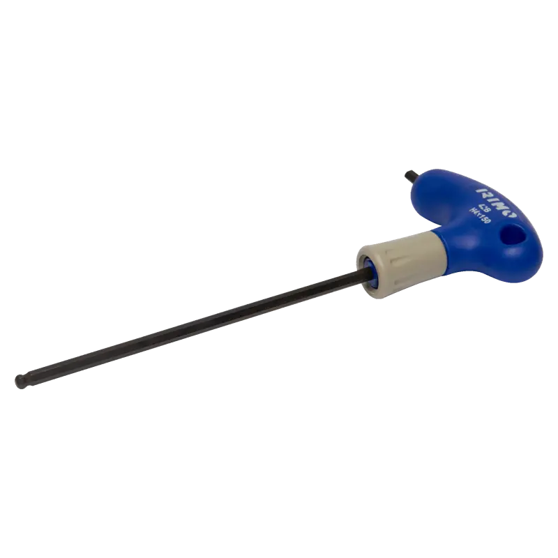 Chave de parafusos de esfera sextavada com pega em T 4X150 mm