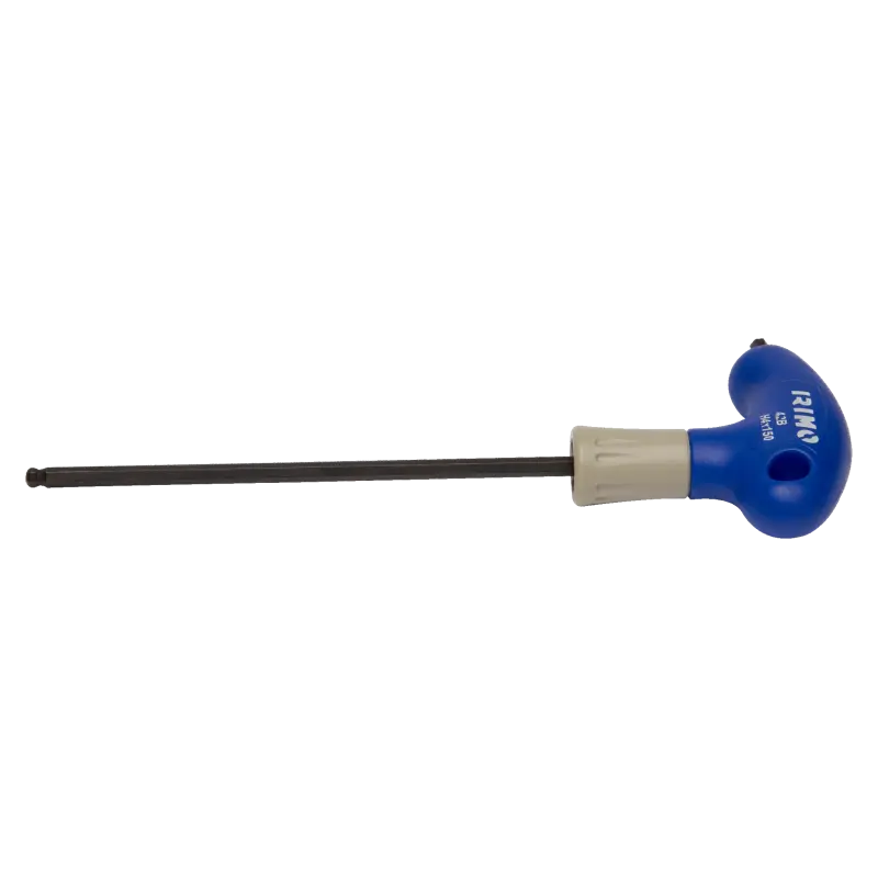 Chave de parafusos de esfera sextavada com pega em T 3X100 mm Chave de parafusos de esfera sextavada com pega em T 3X100 mm