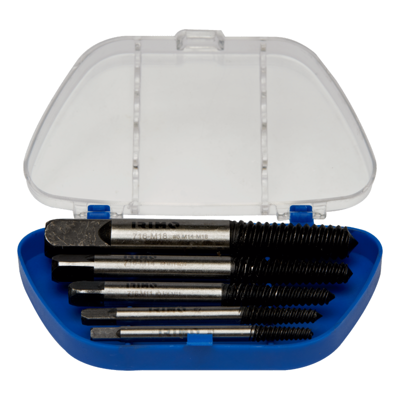 Conjunto de extrator de pernos 5 pcs, M3-M18 Conjunto de extrator de pernos 5 pcs, M3-M18