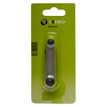 Medidores de inclinação de parafusos, 52 lâminas métricas 60º - Whitworth 55º