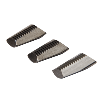 Conjunto de 3 mandíbulas sobresselentes para rebitador manual com dois braços Conjunto de 3 mandíbulas sobresselentes para rebitador manual com dois braços