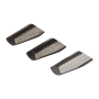 Conjunto de 3 mandíbulas sobresselentes para rebitador manual com dois braços