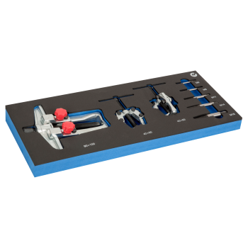 Inserções de espuma 1/3 com ferramentas de puxar - 8 pcs