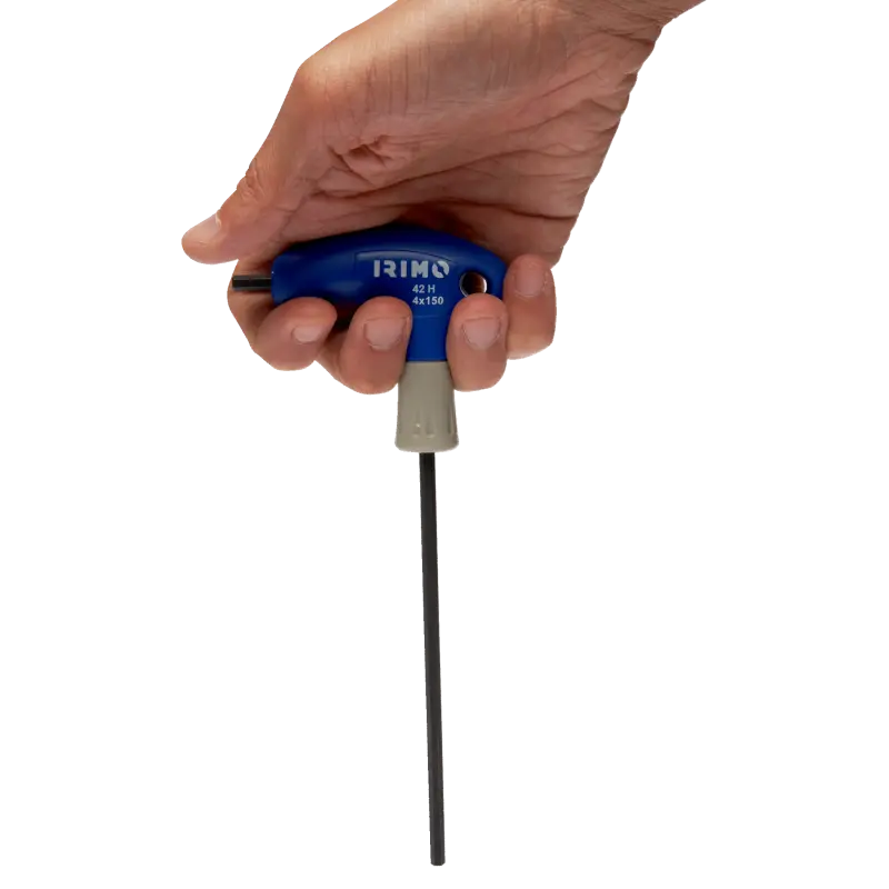 Chave de parafusos sextavada com pega em T 3X100 mm Chave de parafusos sextavada com pega em T 3X100 mm