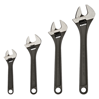 Conjunto de chaves ajustáveis fosfatado 4 peças (6, 8,10, 12)