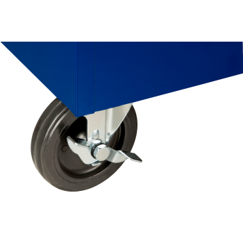 Duas rodas giratórias de 125 x 30 mm Duas rodas giratórias de 125 x 30 mm