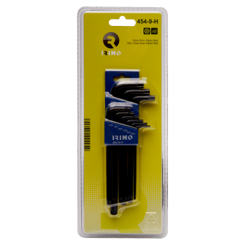 Suporte para chaves Torx inviolável 9 Pcs TR10-TR50 Suporte para chaves Torx inviolável 9 Pcs TR10-TR50