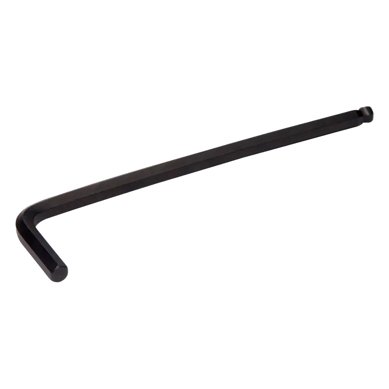 Chave sextavada de ponta longa esférica com acabamento preto 6 mm Chave sextavada de ponta longa esférica com acabamento preto 6 mm