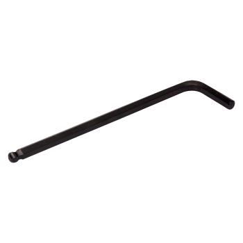 Chave sextavada de ponta longa esférica com acabamento preto 1,5 mm