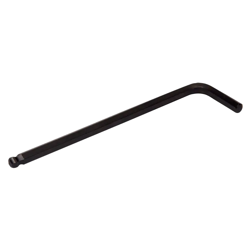 Chave sextavada de ponta longa esférica com acabamento preto 6 mm Chave sextavada de ponta longa esférica com acabamento preto 6 mm