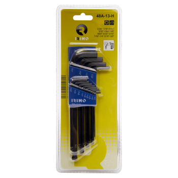 Suporte para sextavadas esféricas 13 Pcs 0,05-3/8 Suporte para sextavadas esféricas 13 Pcs 0,05-3/8