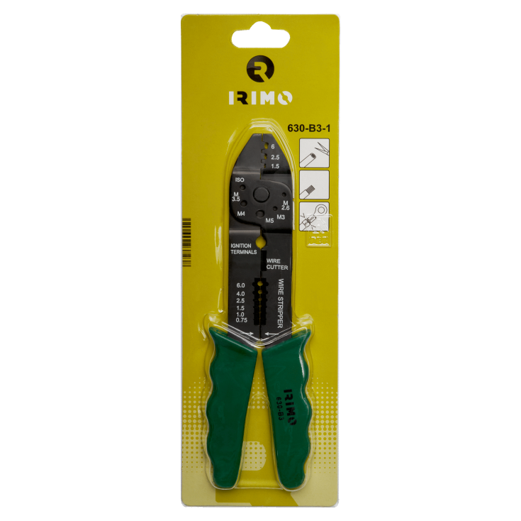 Alicates de cravar para terminais Faston não isolados Alicates de cravar para terminais Faston não isolados