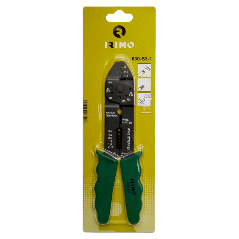 Alicates de cravar para terminais Faston não isolados Alicates de cravar para terminais Faston não isolados