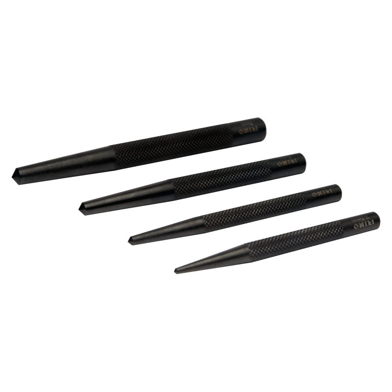 Conjunto de punções centrais de 4 pcs - 2,5-4-6-8 mm Conjunto de punções centrais de 4 pcs - 2,5-4-6-8 mm